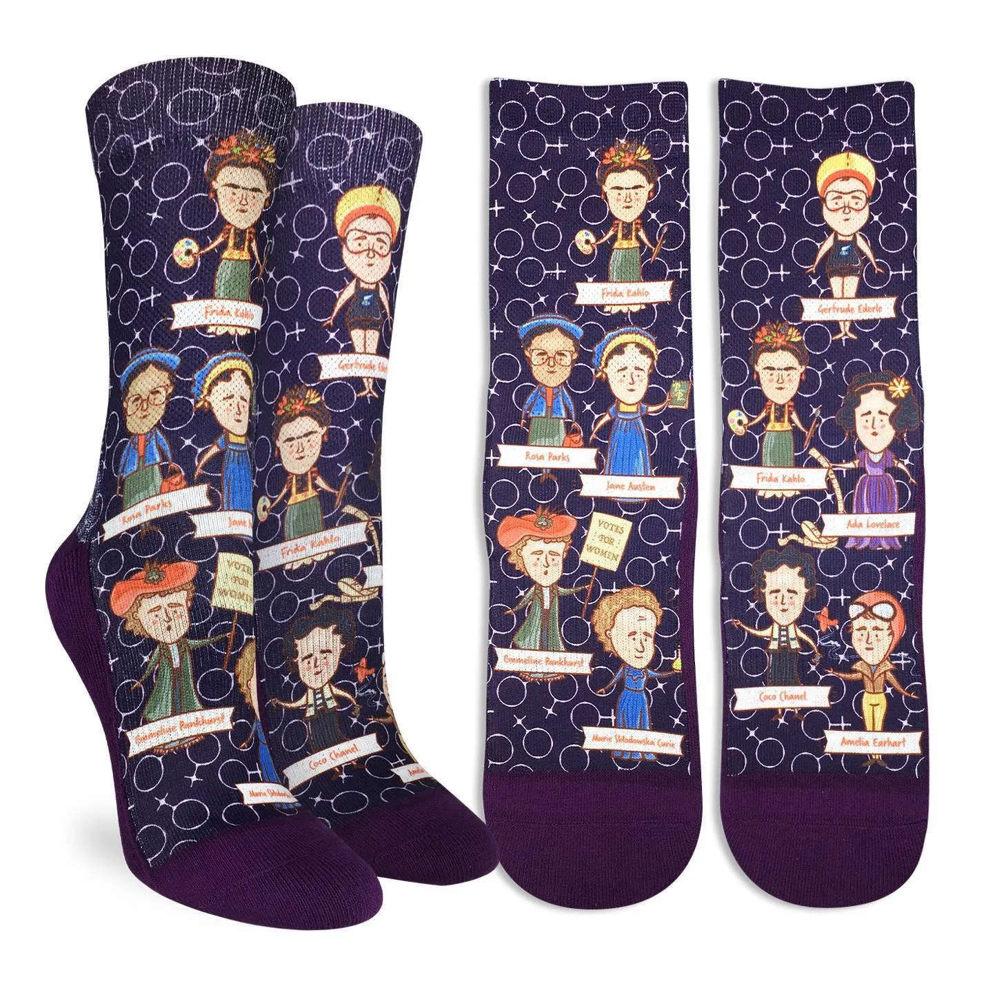 Great Women in History Socks