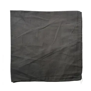 Grey Bandana Einfarbig