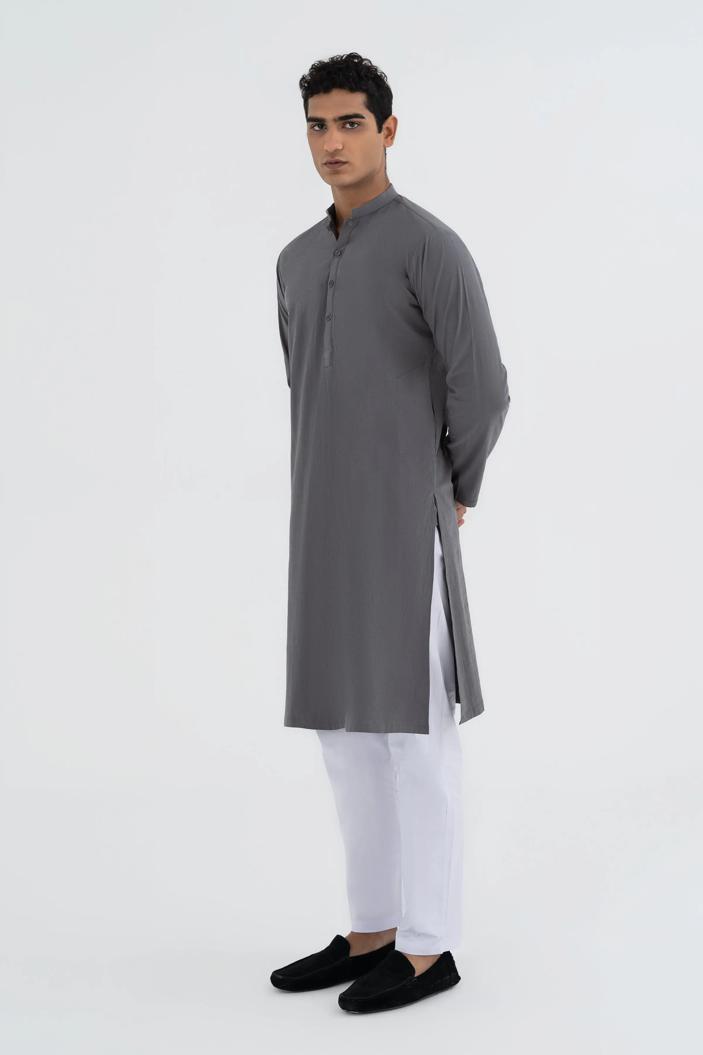 Grey Traditional Kurta