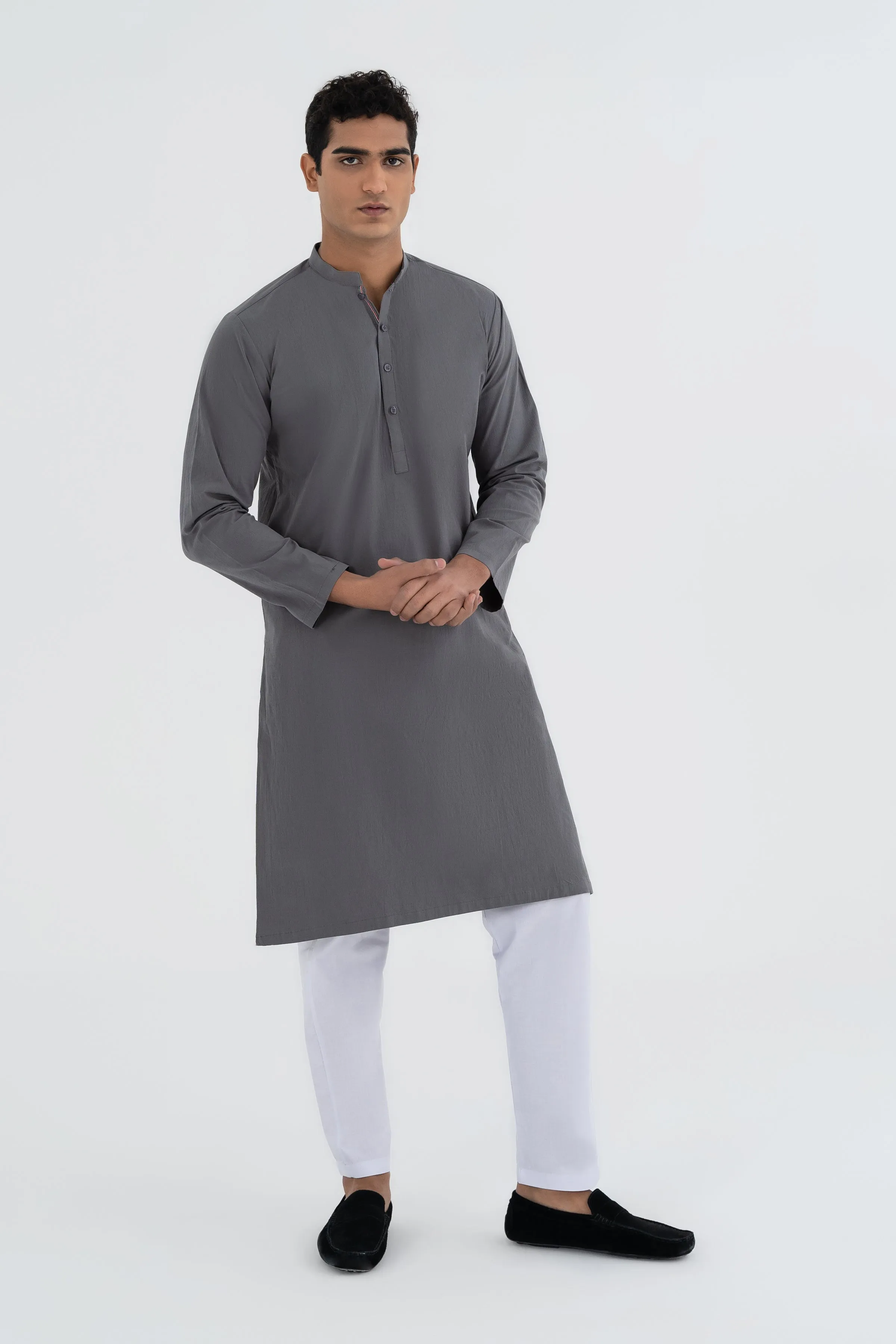 Grey Traditional Kurta
