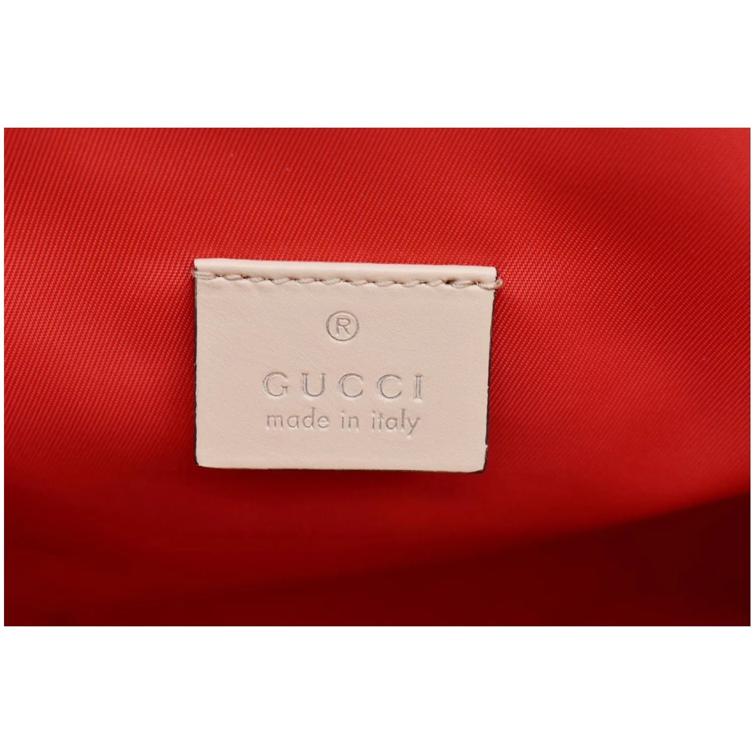 GUCCI Children's GG Supreme Wool Backpack Red 406398