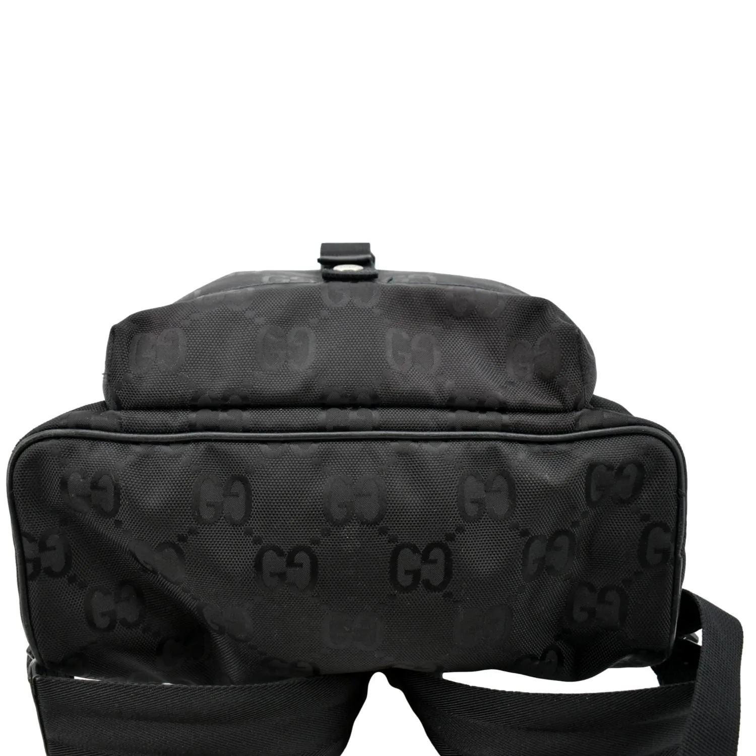 GUCCI Off The Grid GG Nylon Backpack Bag Black 644992
