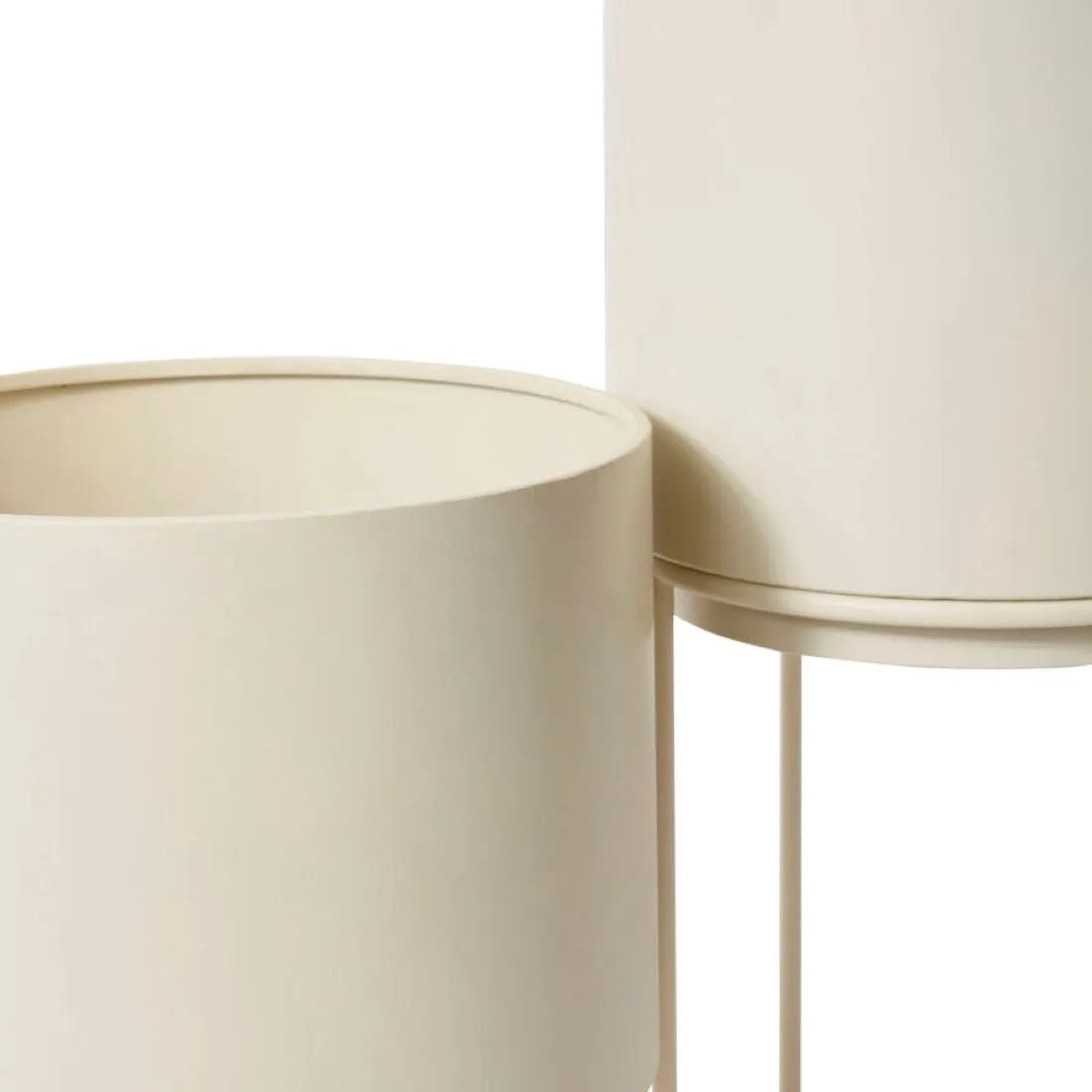 Gunner Planter With Stand Beige Medium 320mm