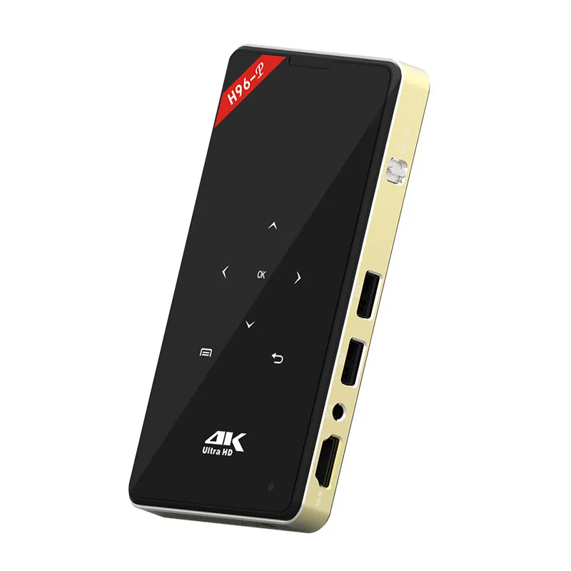 H96-P DLP Mini Projector-100 Lumen, Android 6.0, 2GRAM 16G ROM, Dual band wifi, Bluetooth