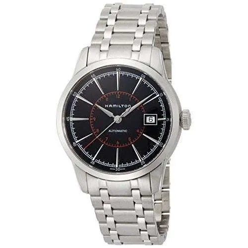 HAMILTON AMERICAN CLASSIC RAILROAD AUTO 40 MM MEN WATCH H40555131