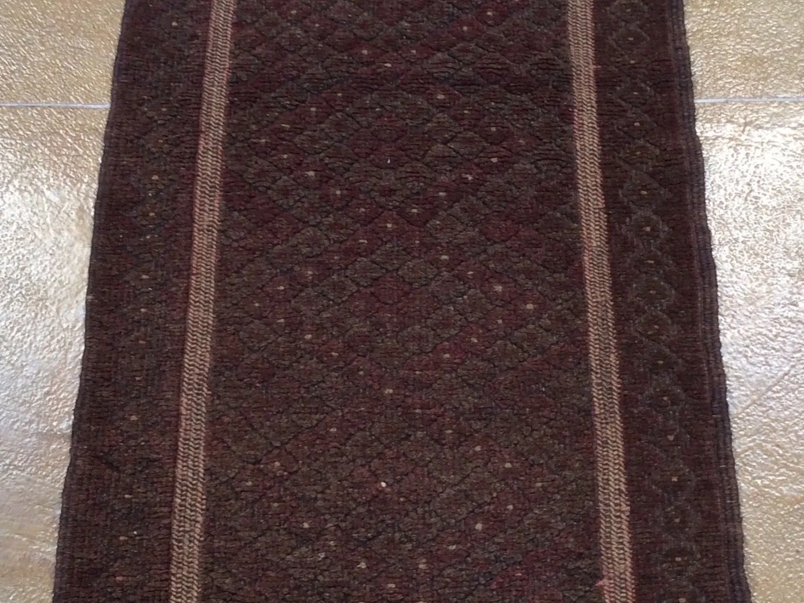 Hand-Woven Afghan Tribal Kilim Handmade 100% Wool Rug (Size 1.11 X 6.9) Brrsf-1428