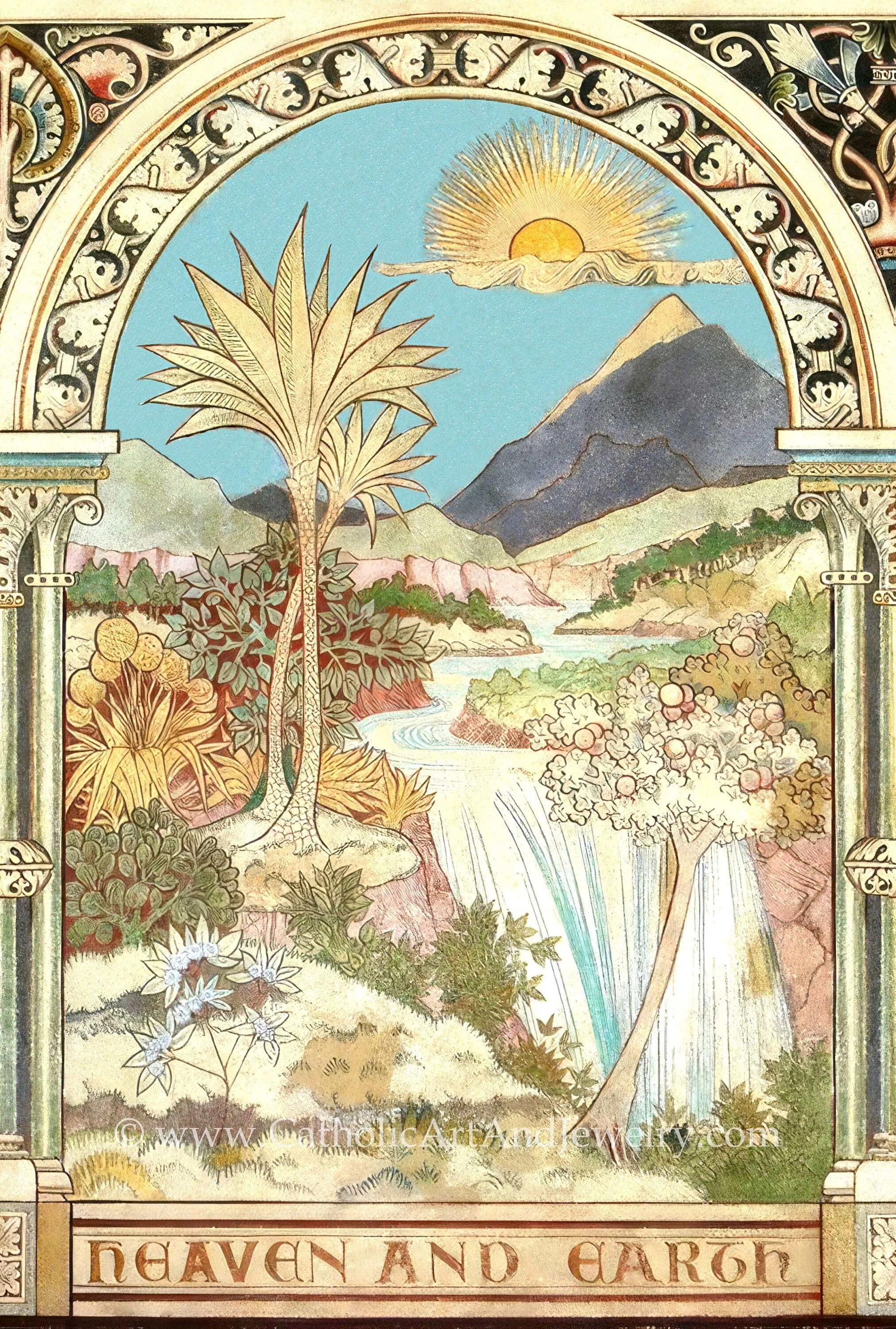 Heaven and Earth – from the series Worship Him Who Made – 4 sizes