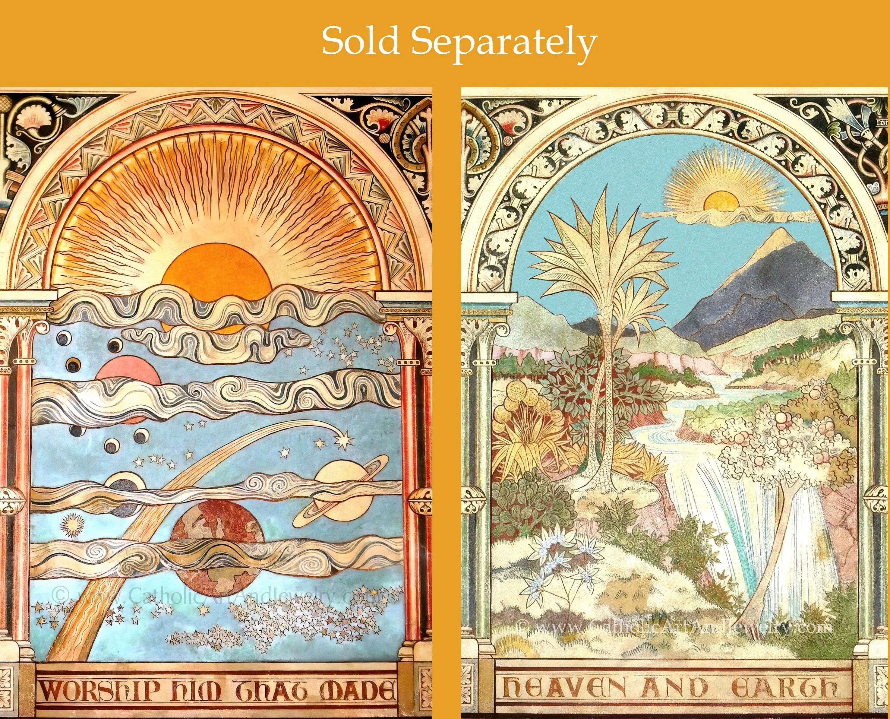 Heaven and Earth – from the series Worship Him Who Made – 4 sizes
