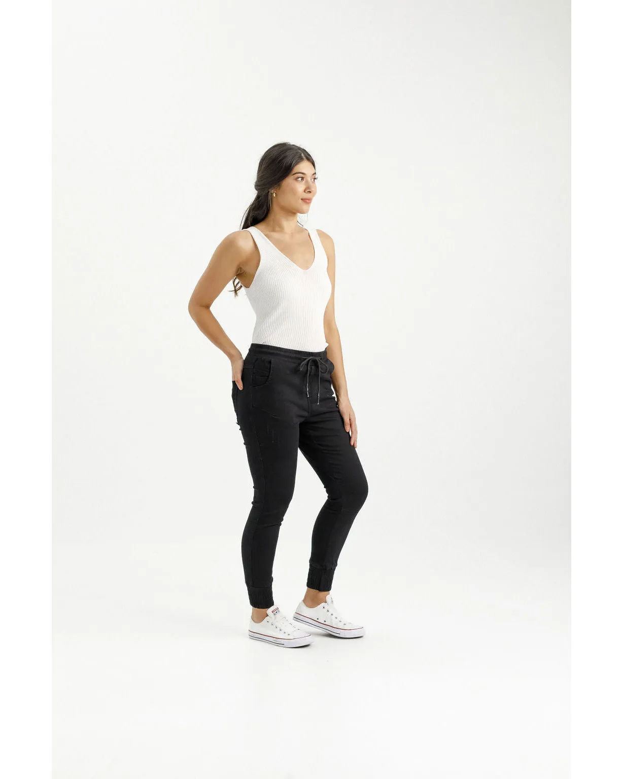 Home Lee Weekender Jeans - Jet Black
