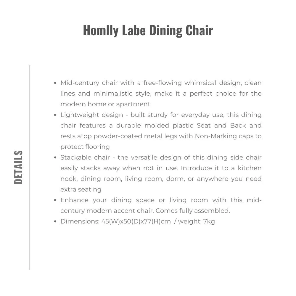 Homlly Labe Dining Chair