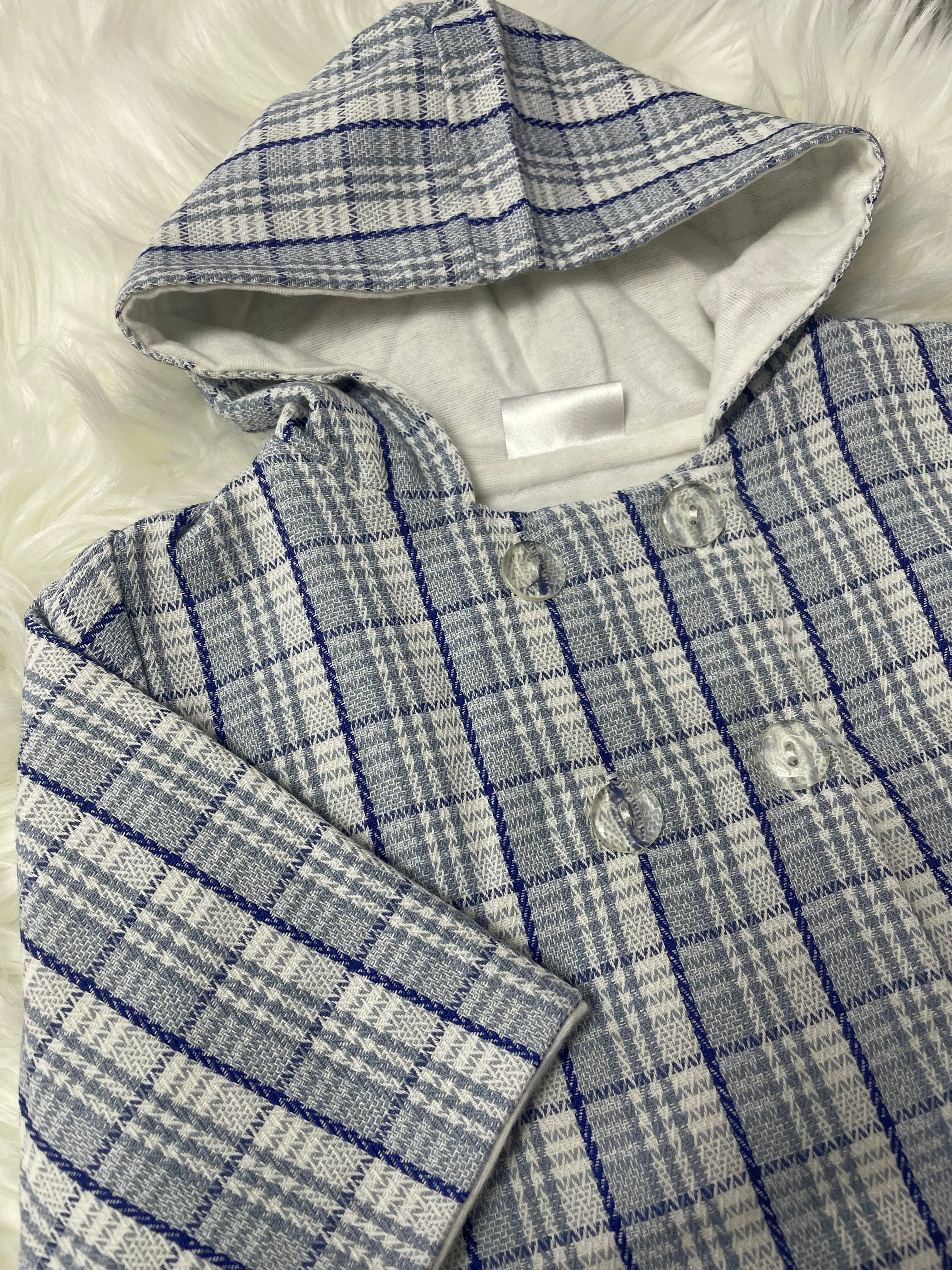 Hooded Jacket - Blue