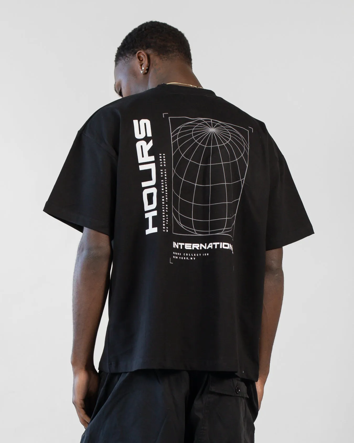 Hours International T-Shirt - Black