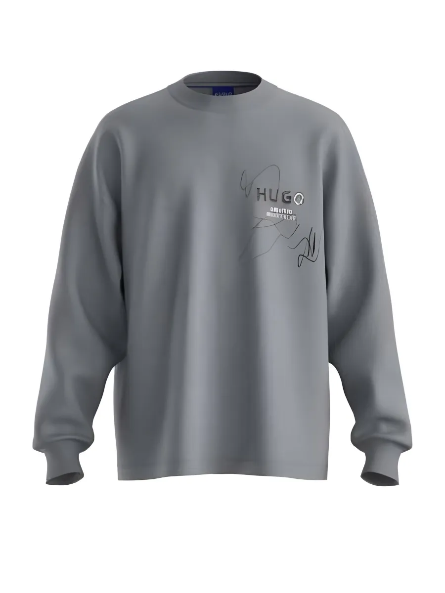 HUGO Crew-Neck Sweatshirt - Newcrew