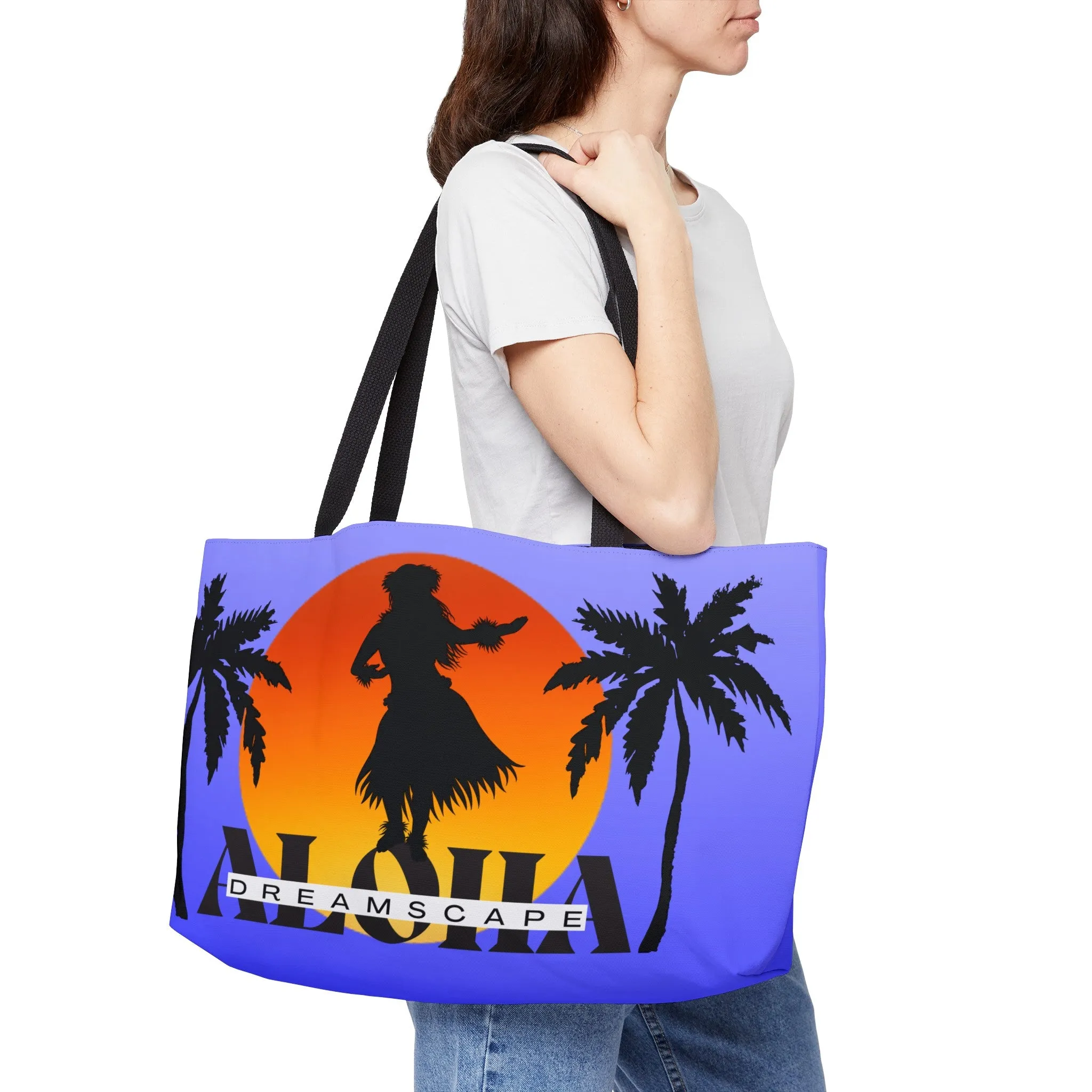 Hula Sunset-Weekender Tote Bag