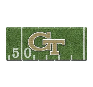 HWC15064 - Georgia Tech Yellow Jackets Football (5 Panels) | 80" x 32" (tall) | Printed Pegboards | Collegiate