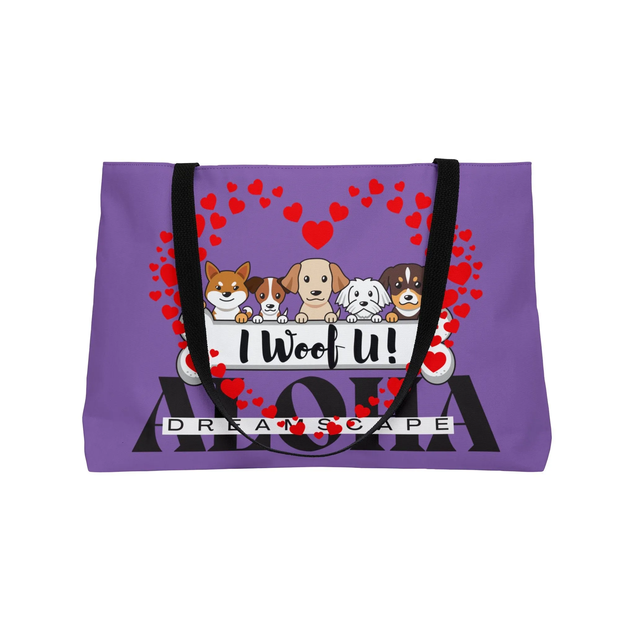 I Woof U!-Weekender Tote Bag