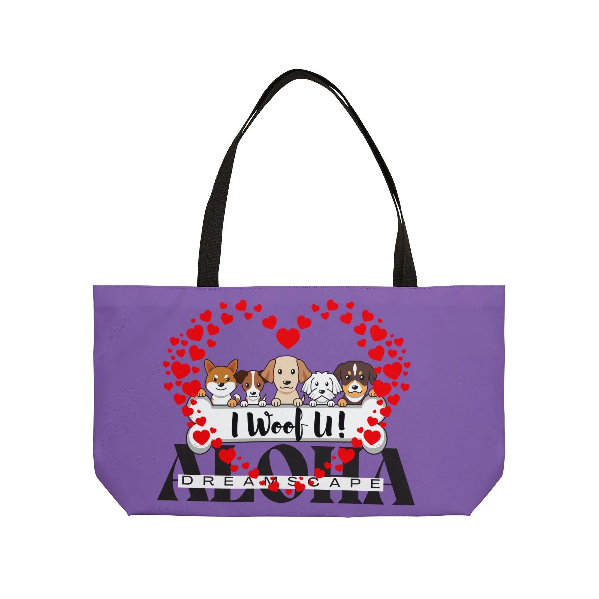 I Woof U!-Weekender Tote Bag