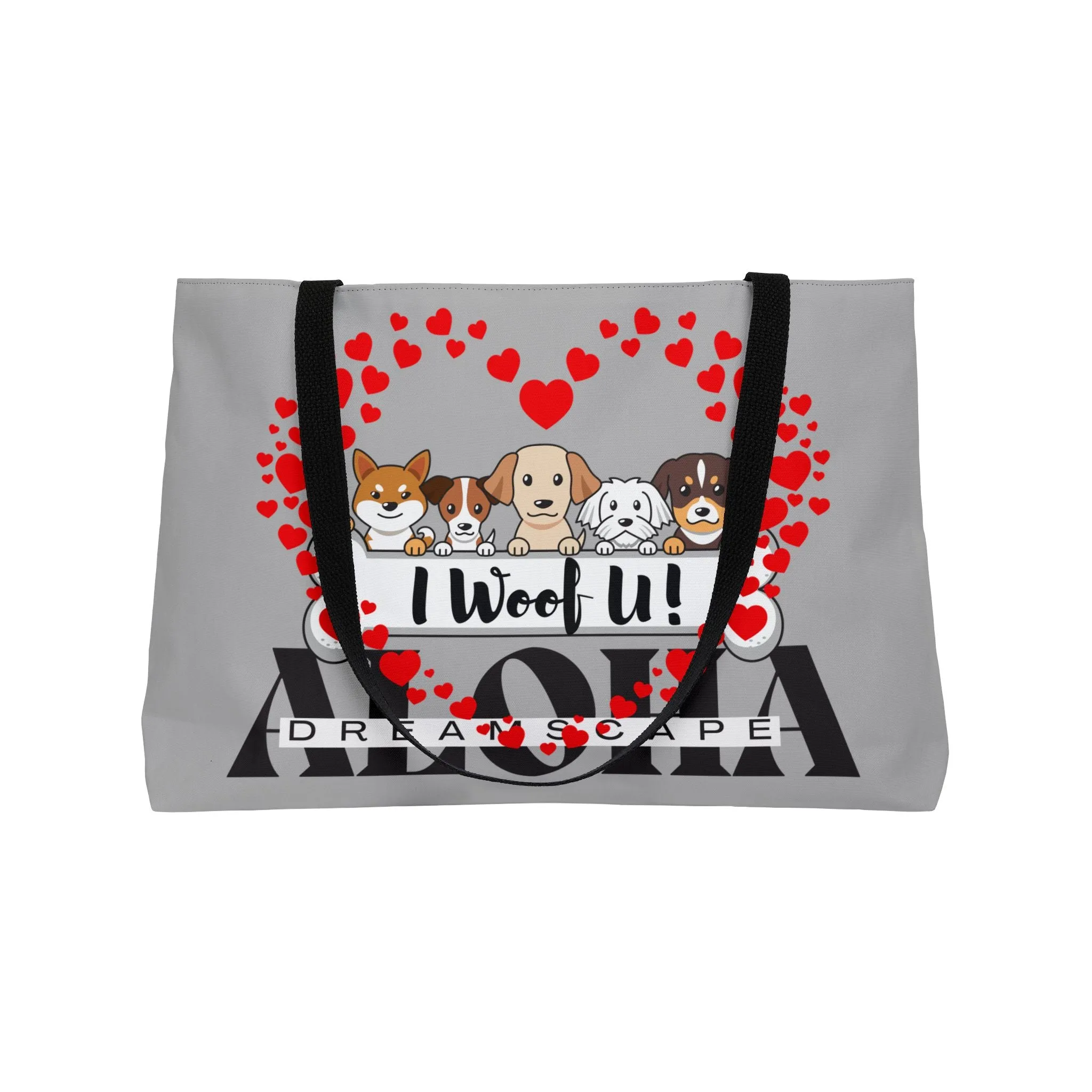 I Woof U!-Weekender Tote Bag