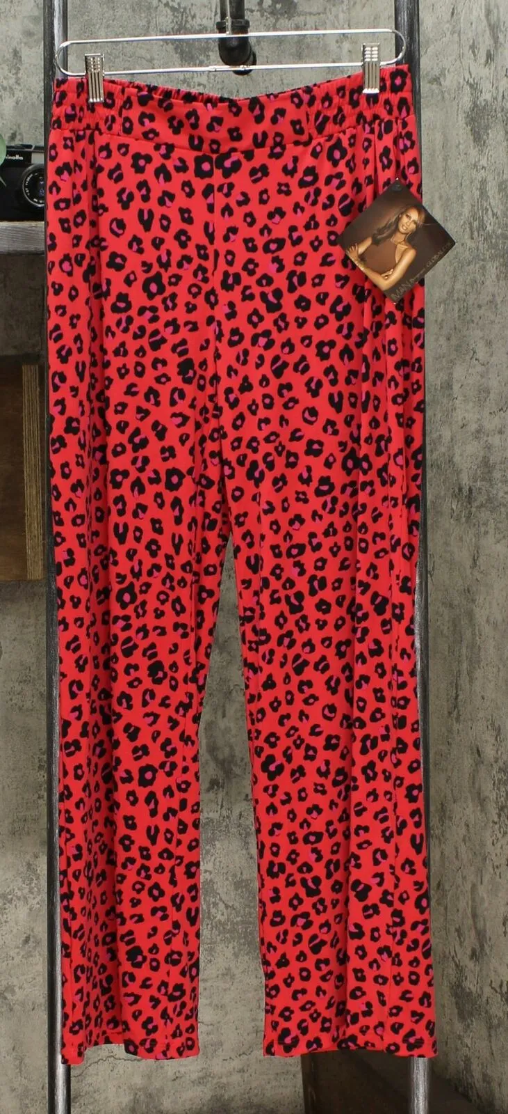 IMAN Women's Petite 2 Pairs Global Chic Luxury Resort Palazzo Pants