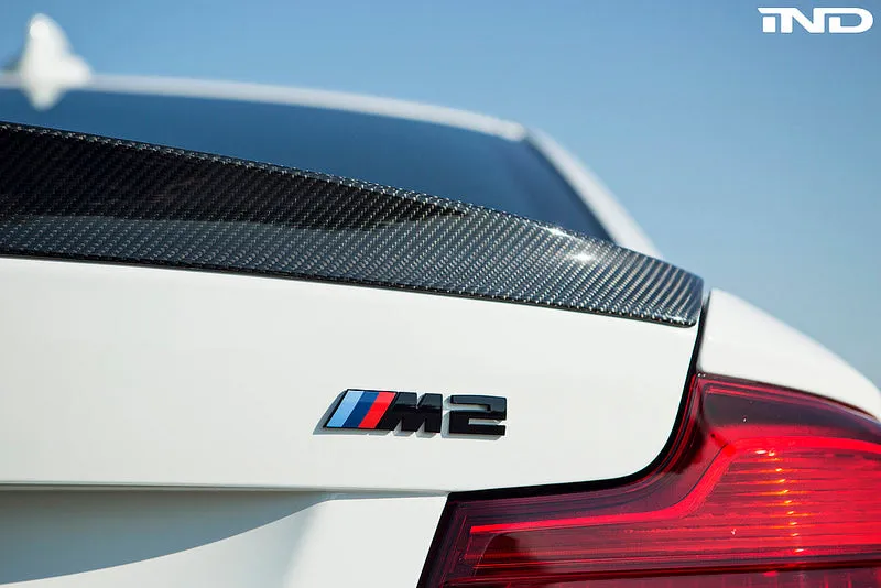 IND F87 M2 Painted Trunk Emblem