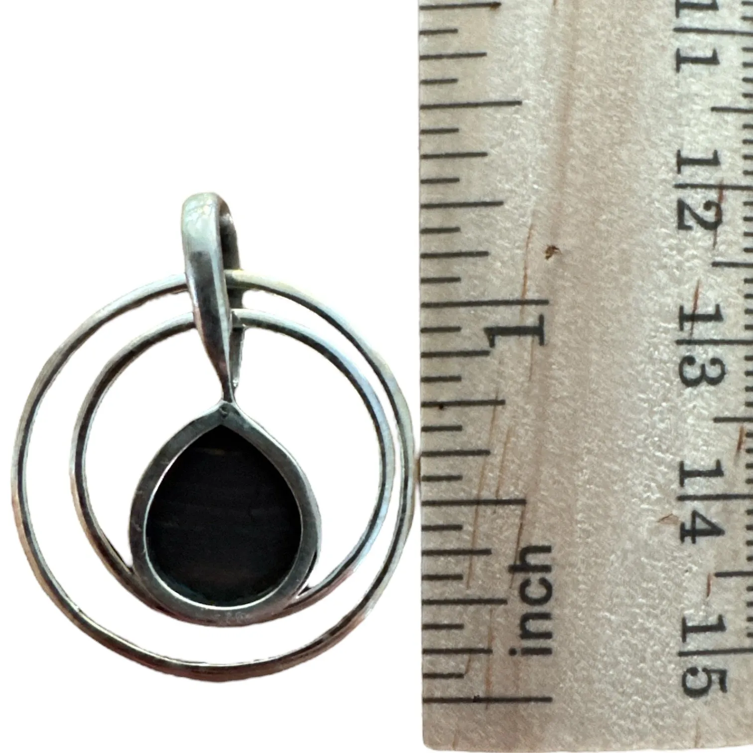 Iron Tiger Eye Solid 925 Sterling Silver Pendant