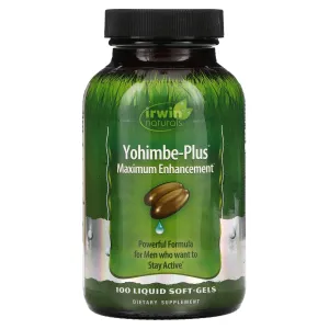 Irwin Naturals - Yohimbe-Plus Maximum Performance - 100 liquid softgels