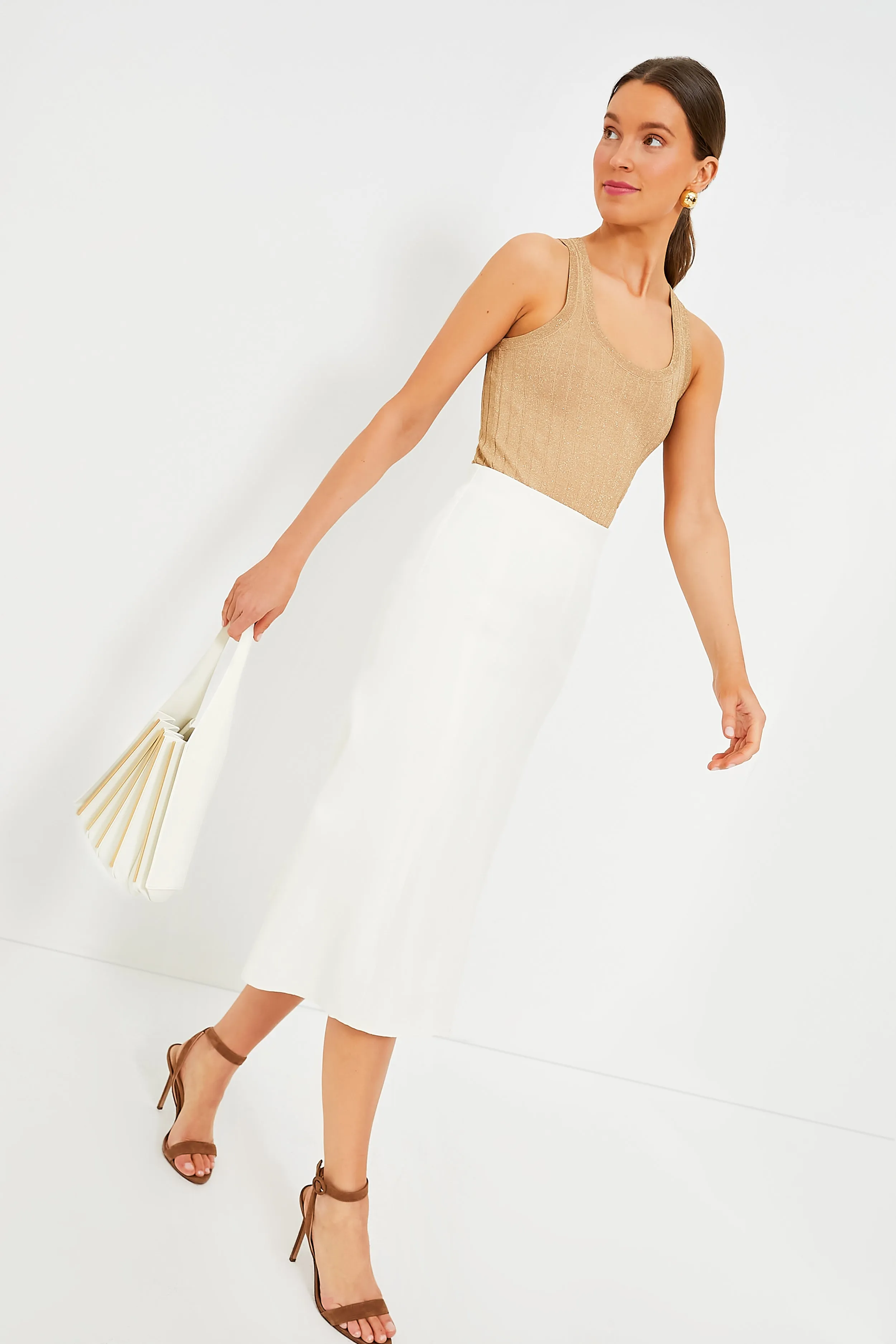 Ivory Rola Folding Tote