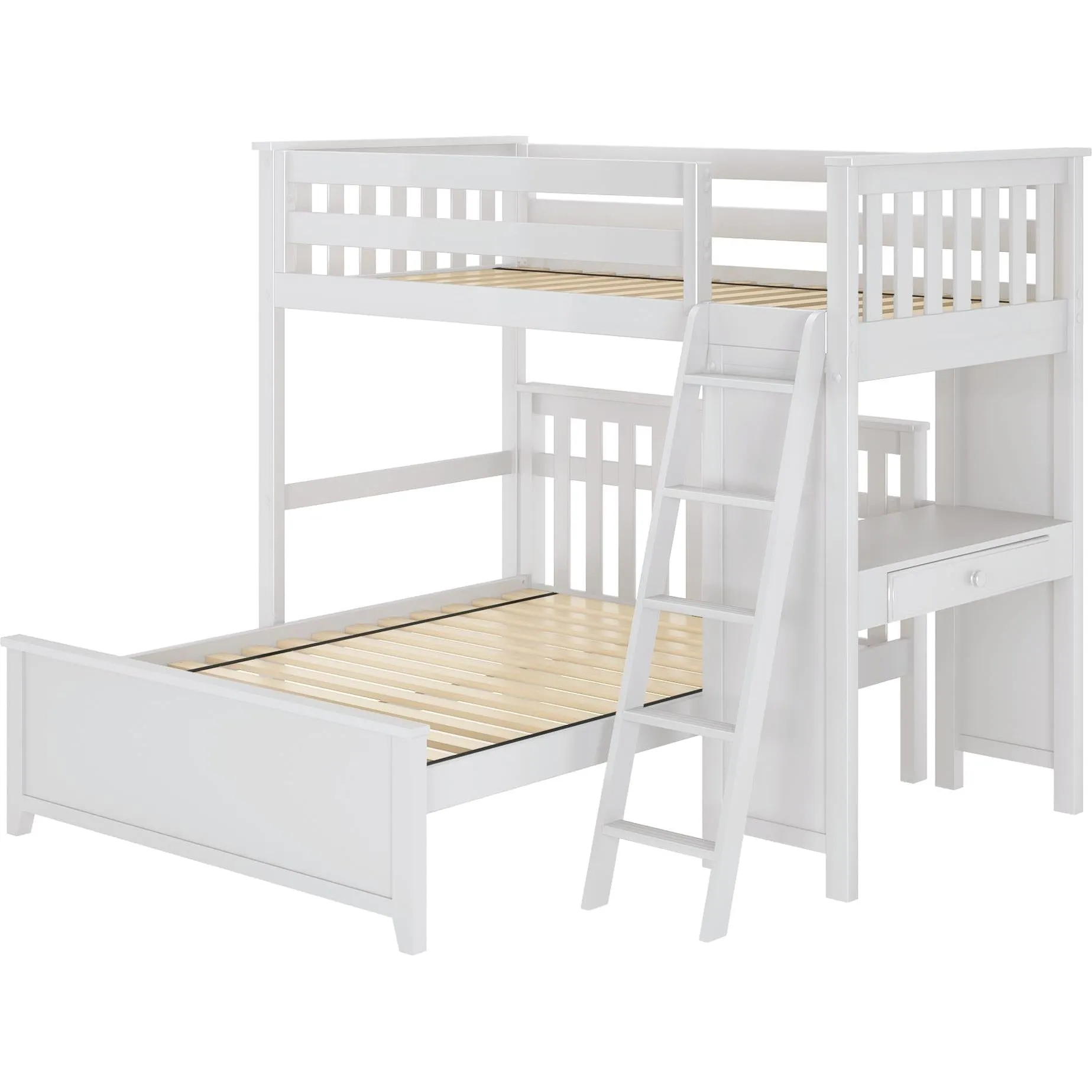 Jackpot Deluxe Canterbury Loft Bed Study   Full Bed