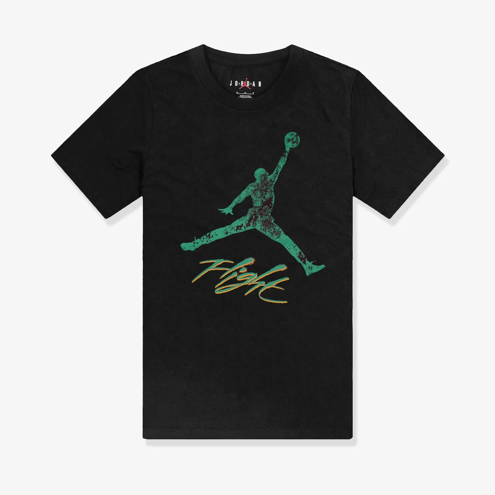 Jordan Essentials Flight Jumpman T-Shirt - Black/Emerald