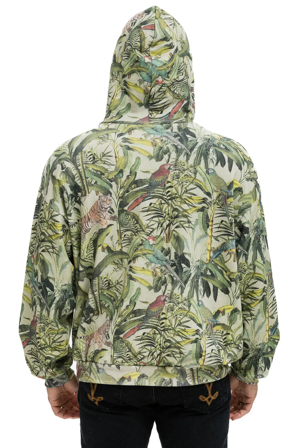 JUNGLE RELAXED PULLOVER HOODIE - SAND