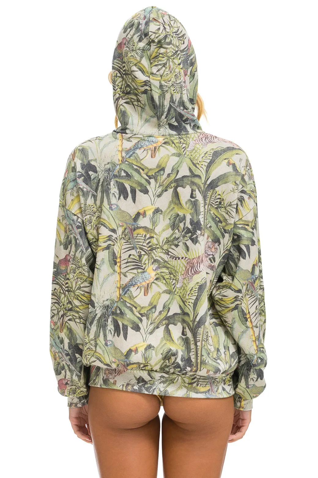 JUNGLE RELAXED PULLOVER HOODIE - SAND