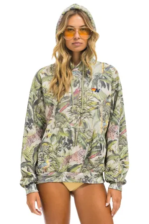 JUNGLE RELAXED PULLOVER HOODIE - SAND