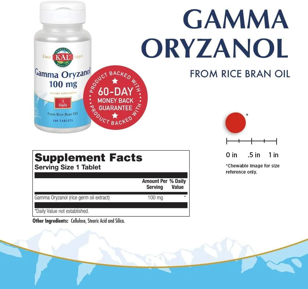 Kal Gamma Oryzanol 100 Mg