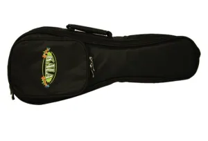 Kala DUB-CK Deluxe Concert Ukulele Padded Black Logo Gig Bag
