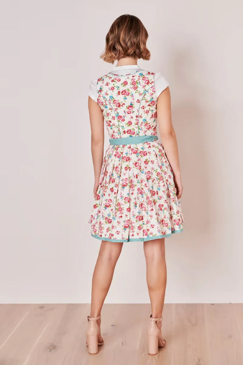 Kruger Mini Dirndl 2pcs. 50cm "Babe" ecru (36)