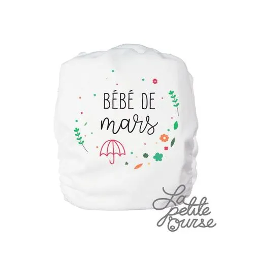 La Petite Ourse - Couches À Poche 10-35 lbs  - Bébé de mars