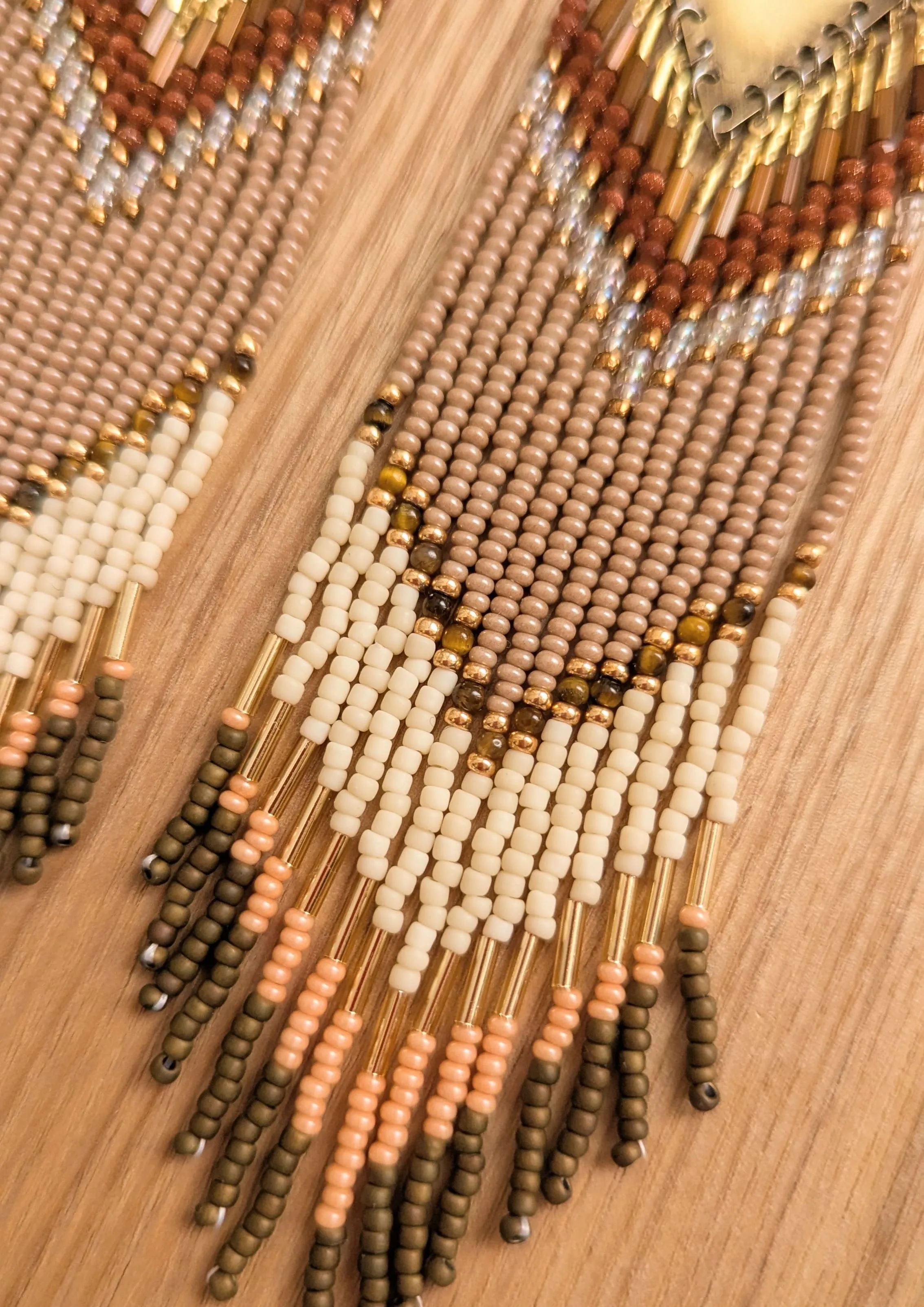 Lai-shan Sandstone Bamboo Earrings