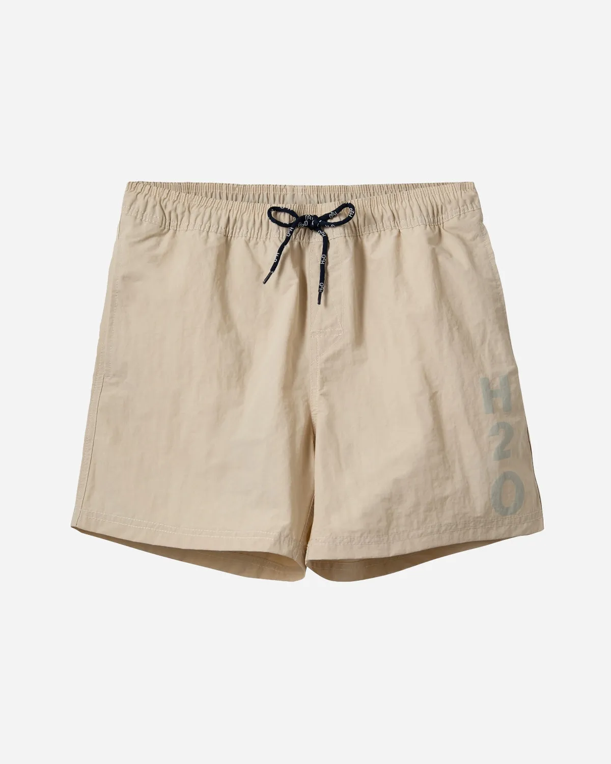 Leisure Logo Swim Shorts - Beige