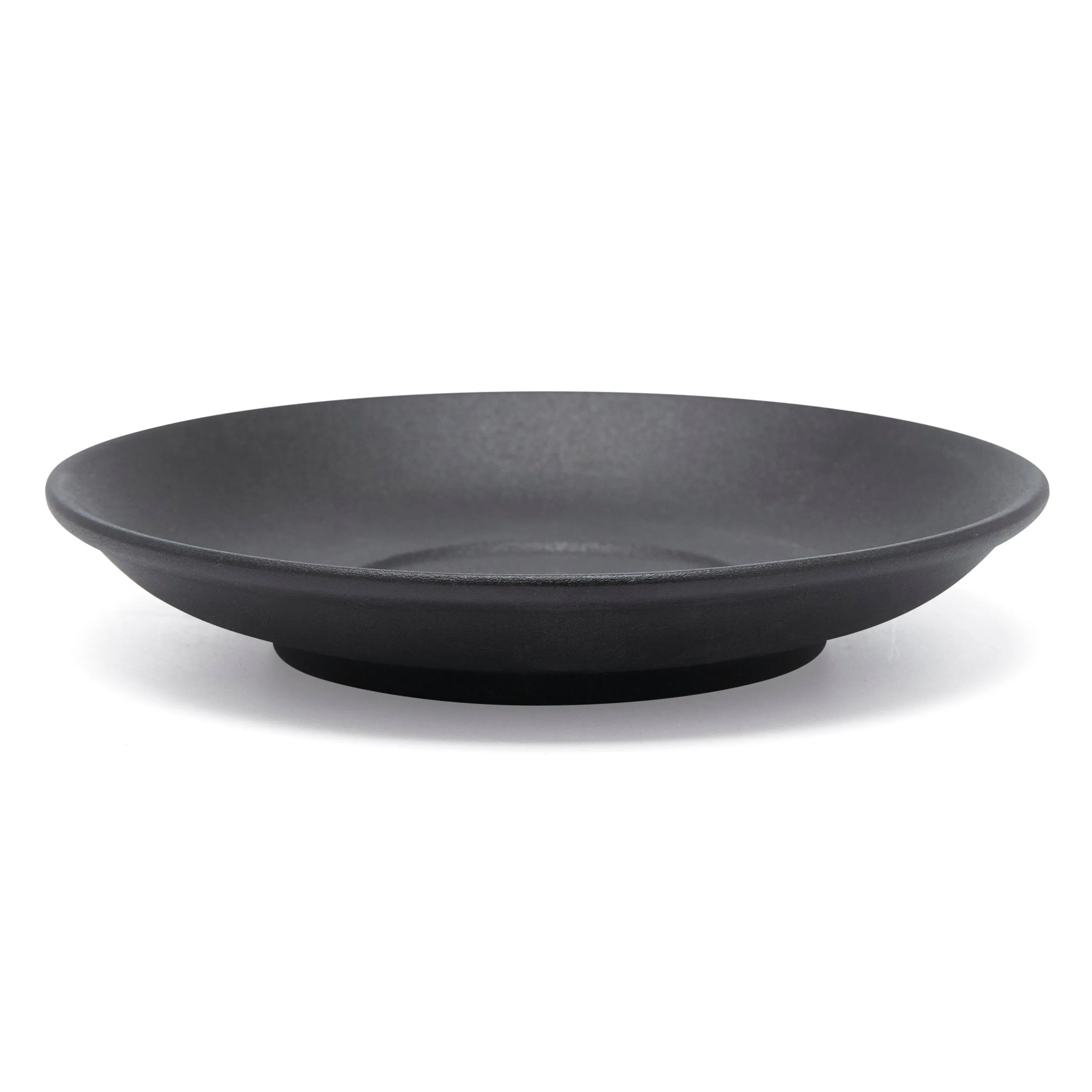 LG PIXEL CERAMIC SAUCER (14.3X2.5 CM, BLACK)