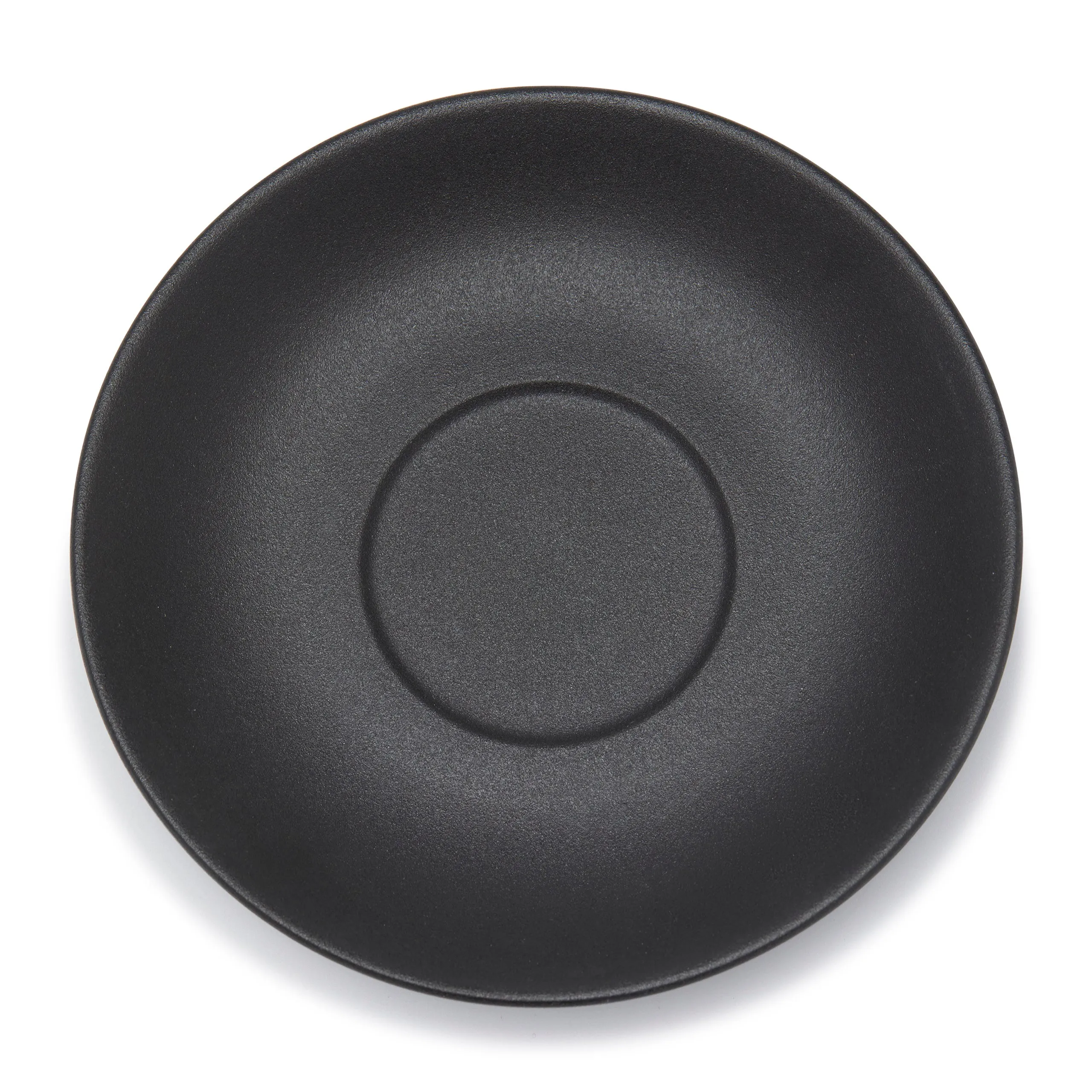 LG PIXEL CERAMIC SAUCER (14.3X2.5 CM, BLACK)