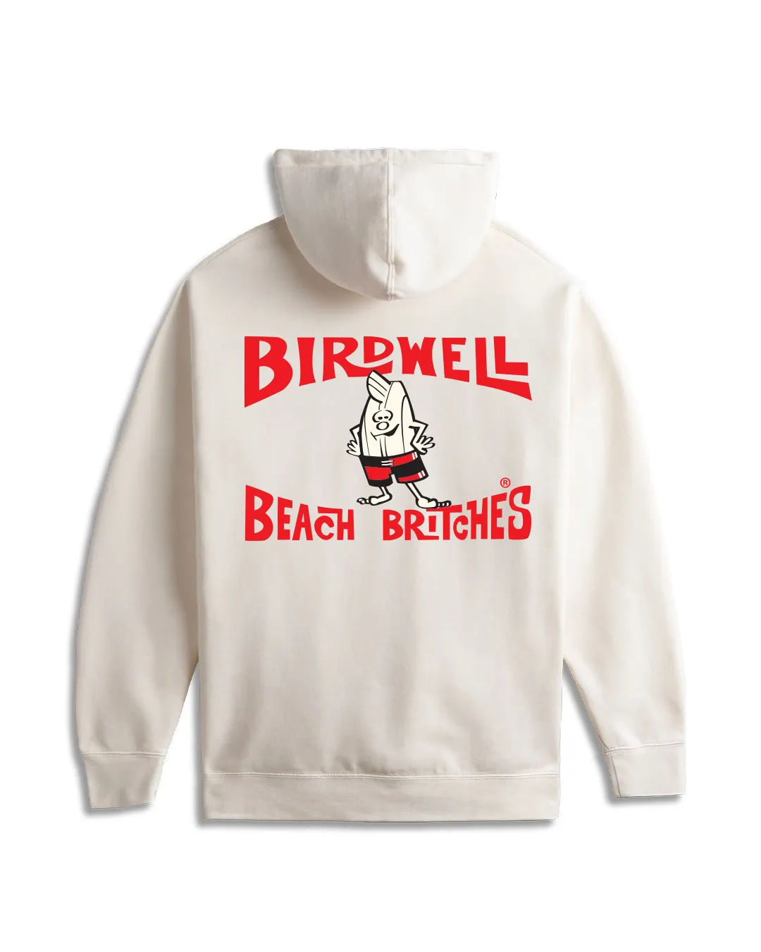 License Plate Hoodie - Bone