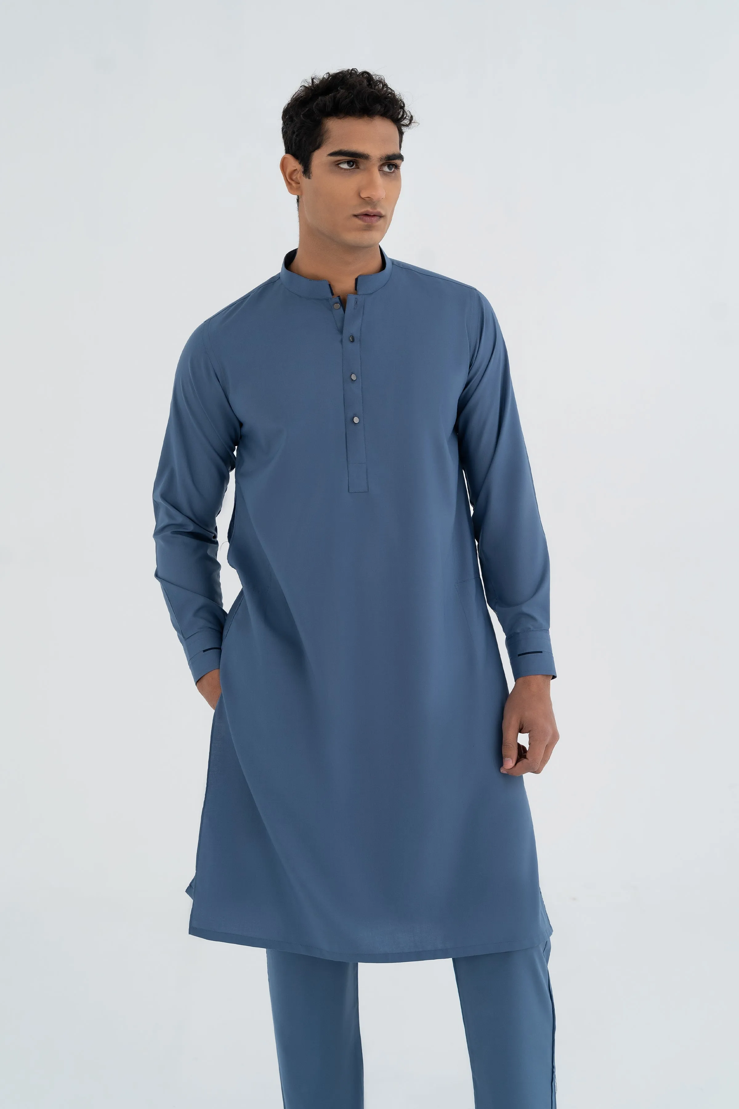 Light Blue Kurta Trouser