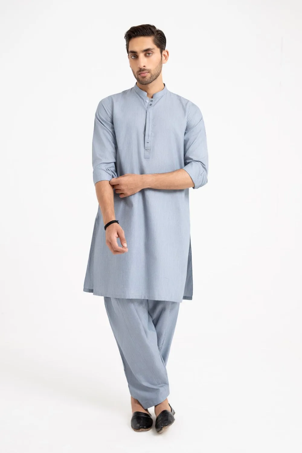 Light Blue Shalwar Kameez