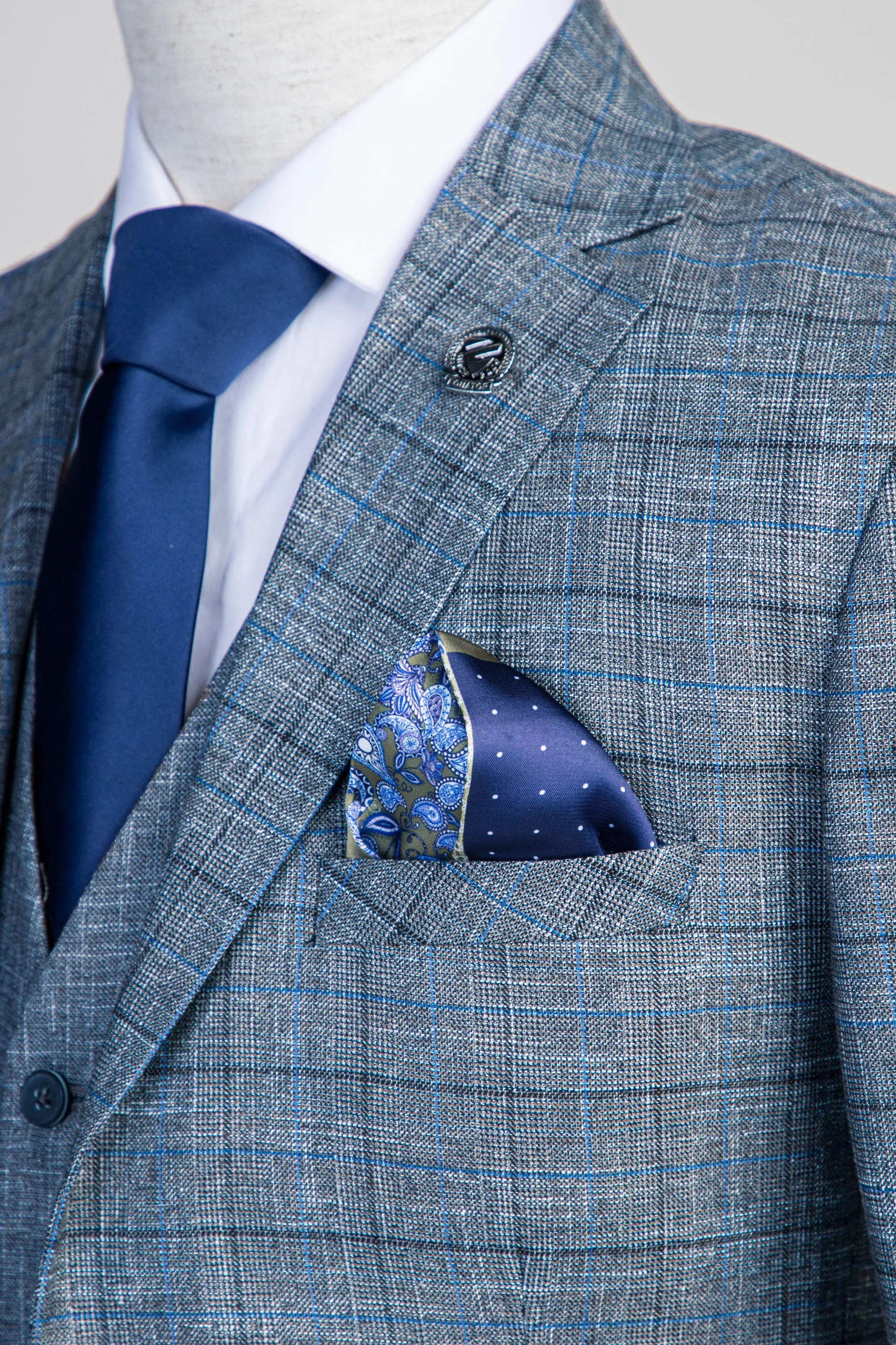 Light Grey Three Piece Suit