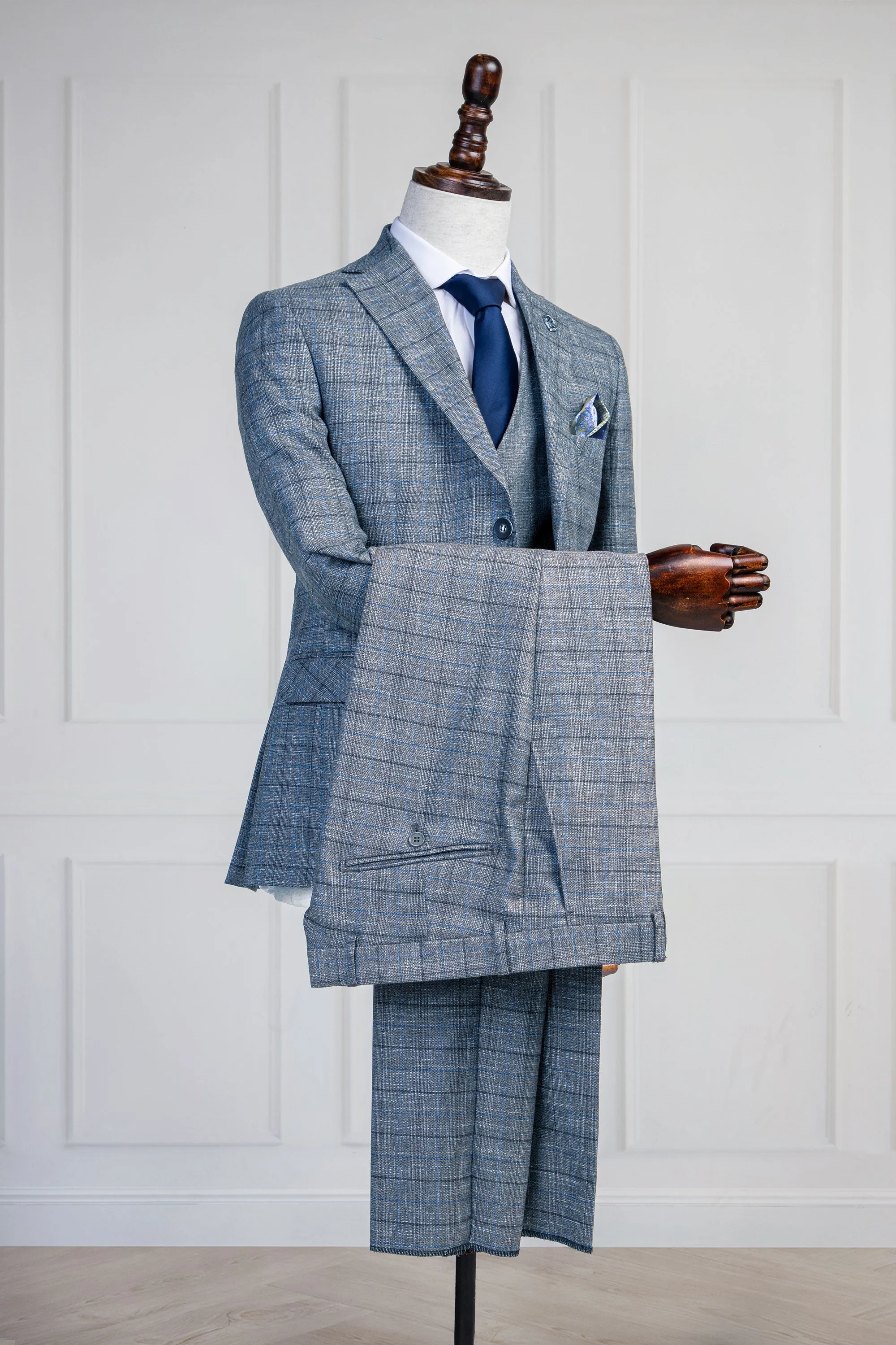 Light Grey Three Piece Suit