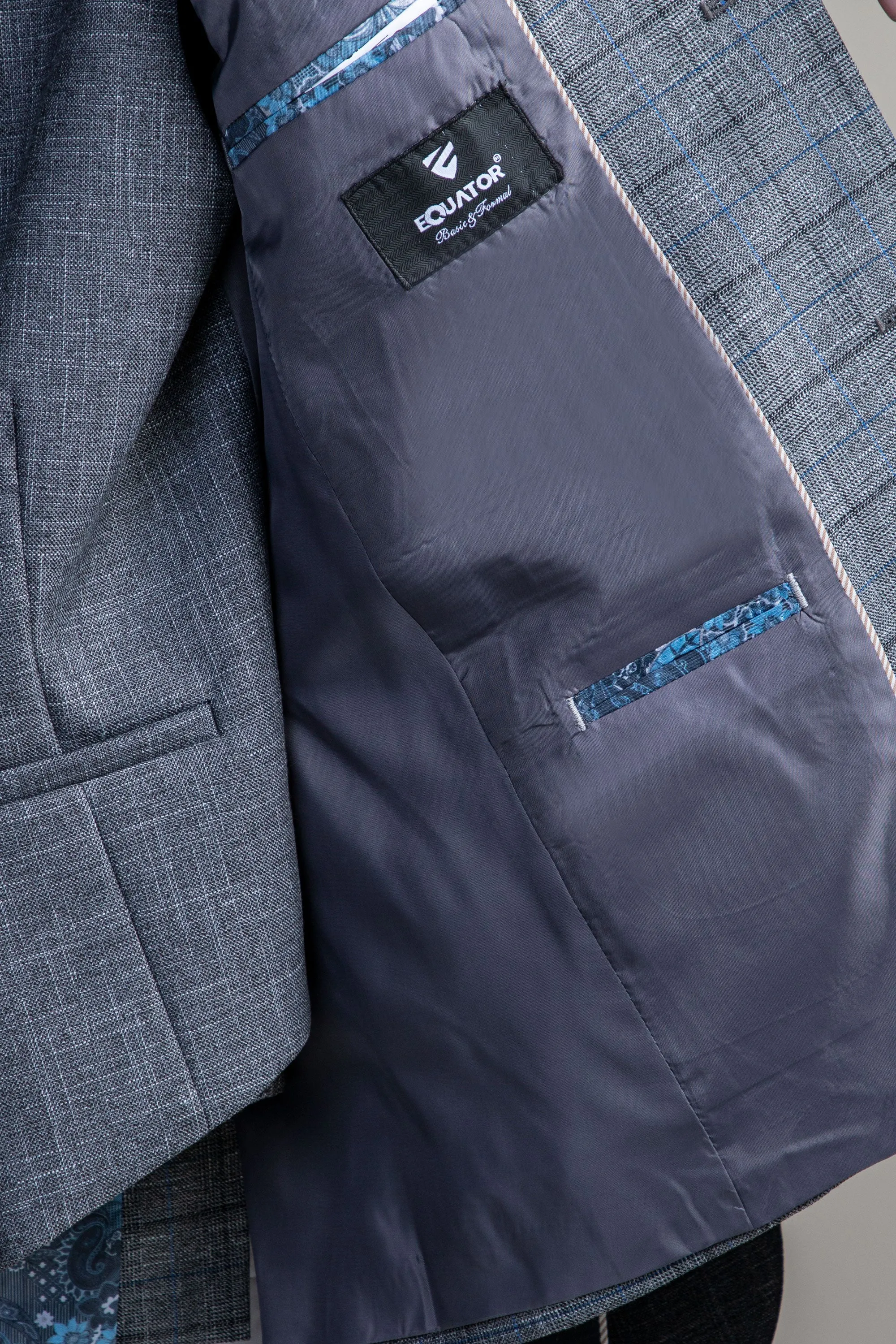Light Grey Three Piece Suit