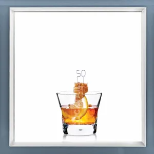 Limited Edition Cocktail Portrait: 50/50