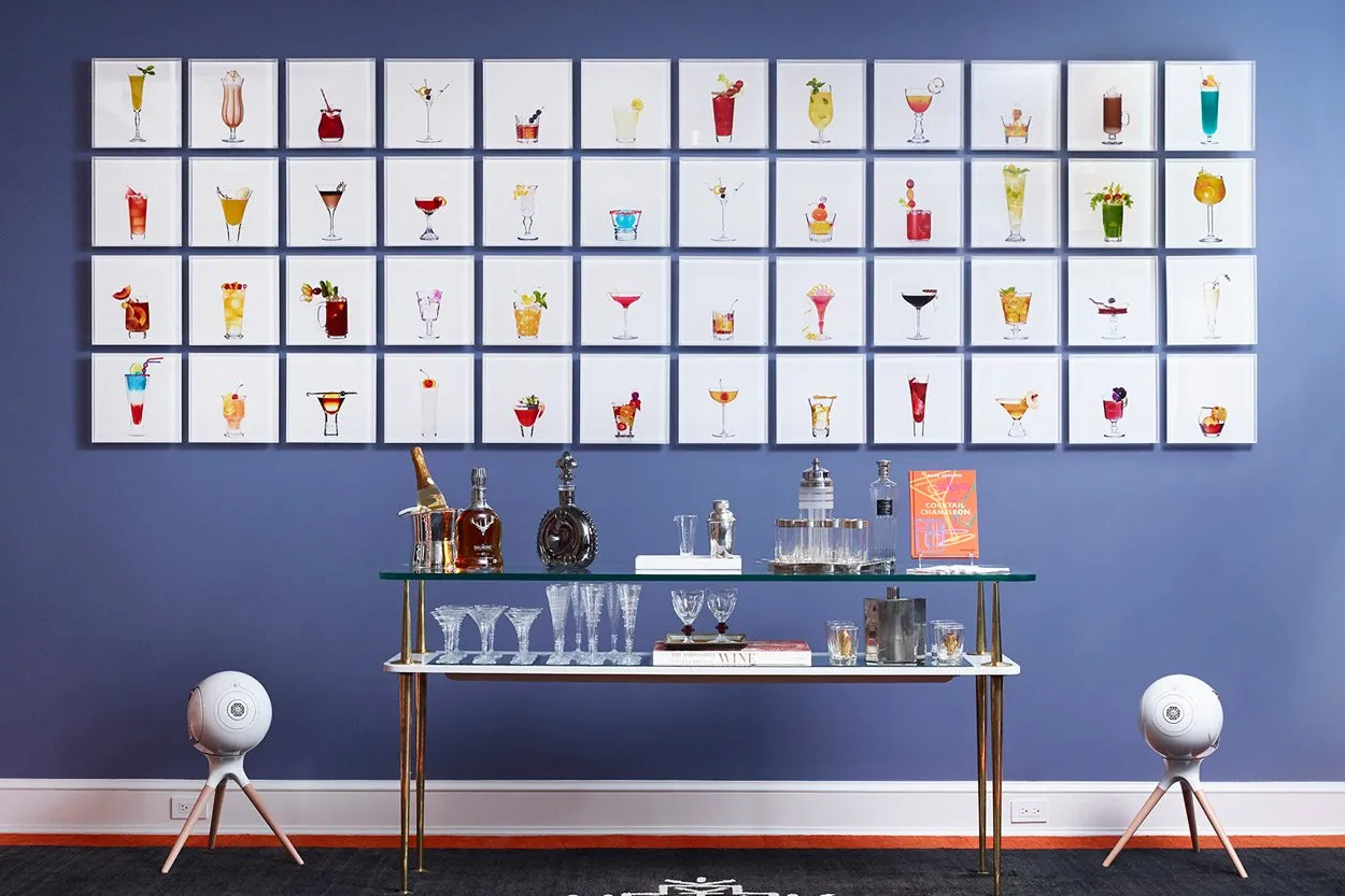 Limited Edition Cocktail Portrait: 50/50