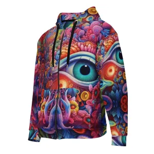 Limited Edition Trippy Unisex zip hoodie