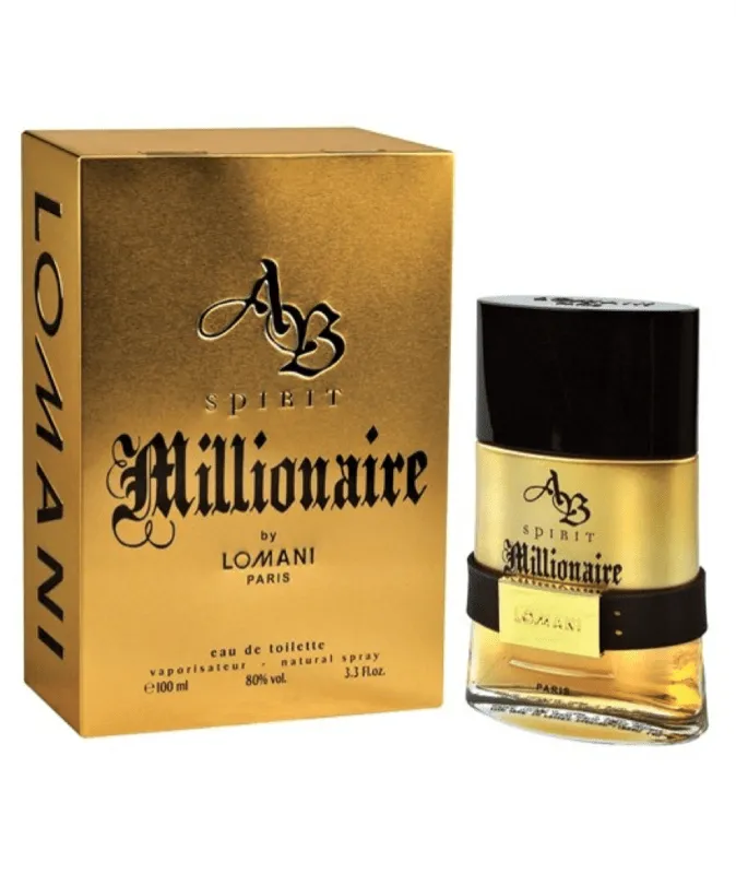 Lomani AB Spirit Millionaire For Men EDT 100ml Spray